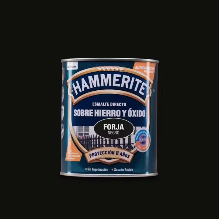 Bruguer Esmalte Metálico Hammerite Forja Negro 0.750L - 1