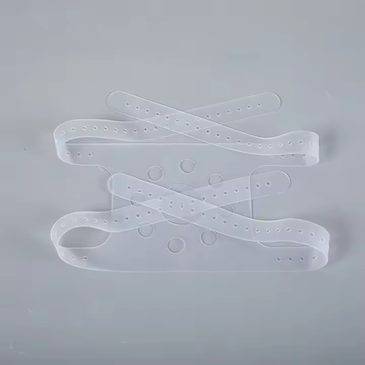 Cinta Elástica Ajustable De Silicona Para Máscara Completa Universal De Almohadilla De Gel Cómoda Repuesto Para CPAP Correa Fija - 1