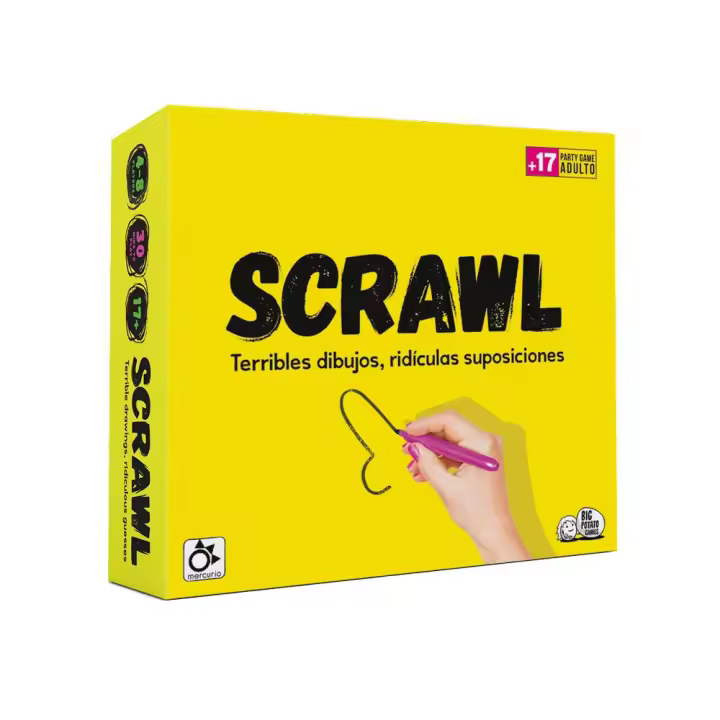 Scrawl Juego de mesa Mercurio - 1
