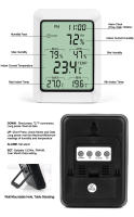 Termómetro Y Higrómetro Digital RZ Medidor De Temperatura Y Humedad Indoor Sensor Wireless Para Casa Sin Exigir Pilas - details 5