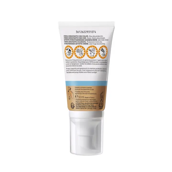 ANTHELIOS UVMUNE 400 CREMA HIDRATANTE COLOR SPF50+ 50 ML. - 1
