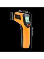 Termómetro De Mano Digital GM320 Inalámbrico Infrarrojo Láser Para Carnes Lectura Instantánea Rango -58F-716F (-50C-380C) - details 5