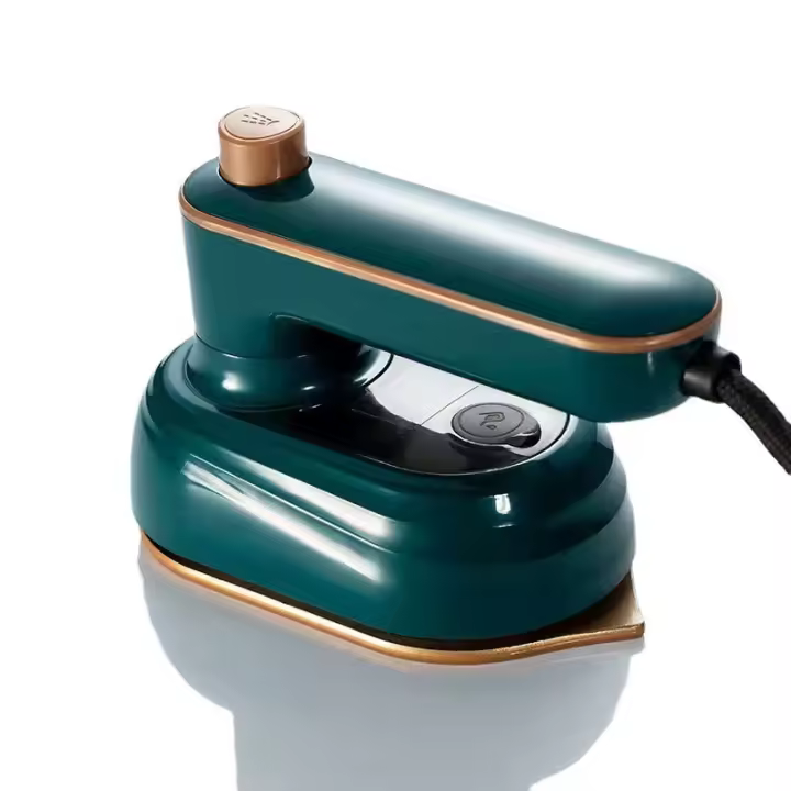 Máquina de plancha portátil mini Mejorada, plancha de vapor de mano giratoria 180 °, plancha de vapor plegable para Viajes, vaporizador de ropa profesional - 1
