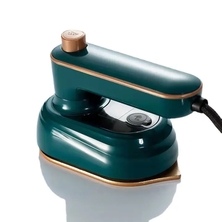 Máquina de plancha portátil mini Mejorada, plancha de vapor de mano giratoria 180 °, plancha de vapor plegable para Viajes, vaporizador de ropa profesional - 1