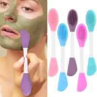 Cepillo De Limpieza Facial De Silicona Yunduogirl 1Pcs Doble Cabeza Herramienta De Limpieza Para Mujeres Aplicador De Película De Arcilla Limpiador De Poros - details 16
