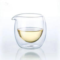 Jarrón De Té De Vidrio Doble Capa Resistente Al Calor 100ml/200ml Copa De Fair Mug Para Casa Sin Químicos De Interés Alto - details 0