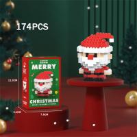 Bloques De Construcción Micro Merry Christmas Holiday Regalo Con Variedad De Juegos De Rompecabezas Adecuado Para Niños Y Niñas - details 0