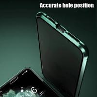 Funda De Teléfono Metálica Magnética 360° De Protección Total Para iPhone 15 14 13 12 11 pro Max X XS XR 8 7 plus Con Bumper De Vidrio Doble Lado - details 3