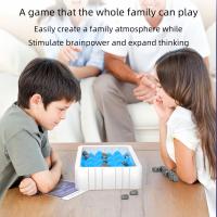 Juego de Ajedrez magnético portátil, juego de Batalla mental, juego de estrategia para niños y adultos, Divertido juego de Fiesta familiar, juego de Mesa magnético multijugador, Divertido regalo educativo - details 5