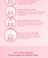 Potente dispositivo eléctrico de succión de puntos negros para eliminar puntos negros y puntos blancos, reducir el acné, limpiar los poros, dispositivo de burbujas pequeñas de belleza facial - details 11