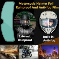 Parche Antiniebla Para Casco Universal Moto Protección Anti-Humedad Visor Transparente Accesorio De Seguridad Para Conducción Nano Coating - details 2