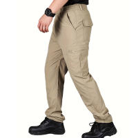 Pantalones Casuales Para Hombre Verano Múltiples Bolsillos Cargo Pantalones Secado Rápido Ligeros Para Exteriores Senderismo Ejercicio Transpirables - details 1