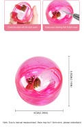 Caja De Limpieza Para Brocas De Uñas 1Pcs Con Cepillo De Limpieza Y Cabezas De Martillo De Cobre Herramientas Para Arte De Uñas - details 6