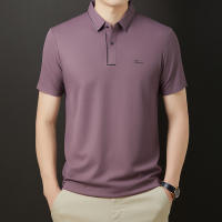 Camisa POLO De Verano Para Hombre Con Estampado De Letras Corta Resistente Al Arrugas Transpirable Ropa Casual SPANDEX Polyester - details 19