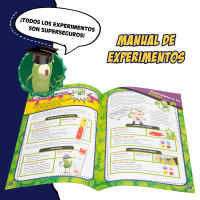 Laboratorio científico Lisciani Crazy Science para  hacer experimentos con slime, cristales y explosiones. Regalos y juguetes de ciencia infantiles +8 años - details 4
