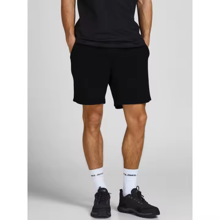 Jack & Jones Gordon Bradley Pantalón Corto De Chandal Color Negro - Cómodos Y Elásticos - 1
