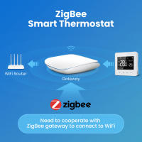 Termostato Inteligente AVATTO Tuya WiFi/ZigBee Para Calentadores De Agua Y Gas Batería De Bajo Consumo Compatible Con Alexa Google Home Alice - details 0