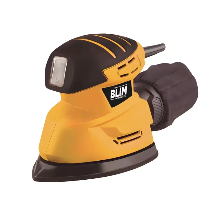 Lijadora Orbital Tipo Mouse 130W - Velocidad Variable 0-15000rpm - Sistema Extracción Polvo - Incluye Maletín y Accesorios - 1