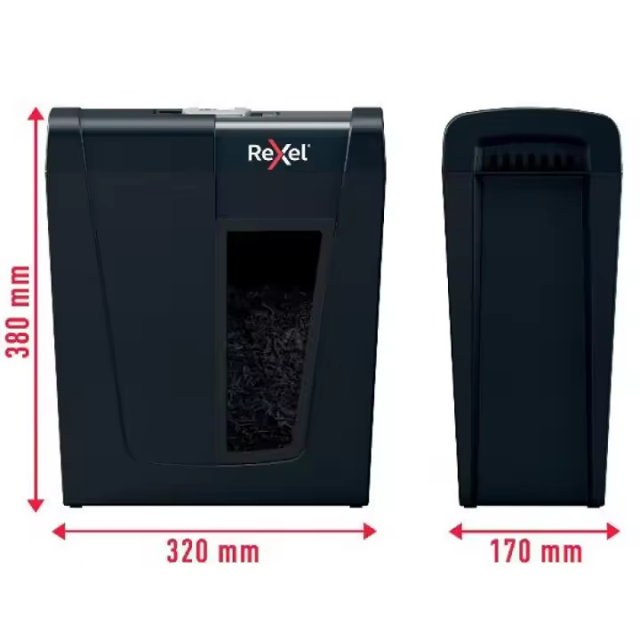 Destructora secure x8 negro - 1