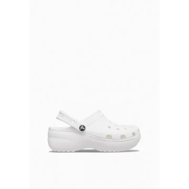 Crocs Classic Platform W Zueco Mujer blanco - 1