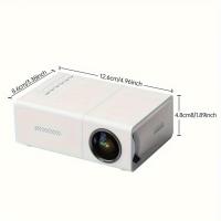 Proyector Portátil Compacto, Proyección De Películas Para El Hogar, Resolución De Alta Definición, Múltiples Interfaces comp - details 1