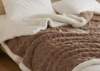 Mantas Sofa/Cama, Manta Polar de Sherpa Multiuso con Microfibra Extra Suave y Borreguitos, Manta estampada sedalina, 3 medidas, diferentes colores, 130x160cm/160x220cm y 220x240cm. Envío desde España - details 2