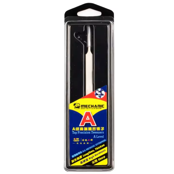 AaA-14 Pinzas De Precisión En Acero Inoxidable MECHANIC Ultra Fina Y Duradera Para Reparación De PCB SMD BGA Placa Base Herramientas Manuales - 1