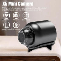 Cámara Mini HD 1080P WiFi Con Visión Nocturna IR Detección De Movimiento Ángulo Amplio Cámara De Seguridad Para El Hogar 2.4G WIFI - details 1