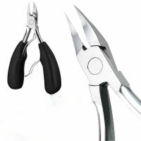 Juego De 5 Piezas De Tijeras De Uñas De Acero Inoxidable Para Corrección De Uñas Gruesas Y Engranadas Podología Kit De Uñas - details 3