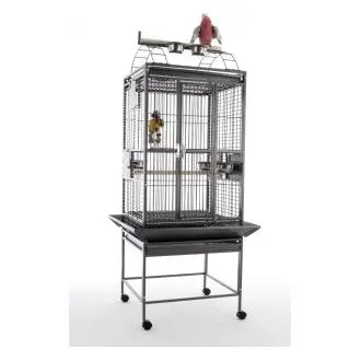 Jaula Sun Parrots GYM TOP 1 para Loros y Psitácidas Compacta y Espaciosa con Parque de Juegos - 1