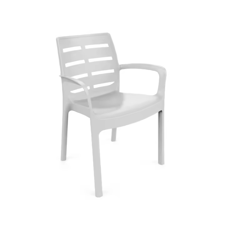 Häusbed - Sillones Exterior - Canada - Blanco - 61x54x82cm - Set 8ud - 1