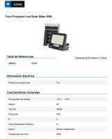 Foco Proyector Led Solar Milan 50W LEDME 6000K - details 0
