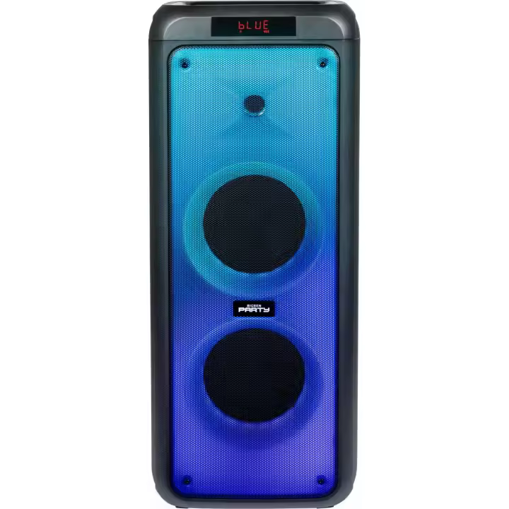 Big Ben  Altavoz portátil Bluetooth 600W LED + 2 Micrófonos con efecto luz PARTYBTHPXL - 1