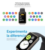 HONOR Band 10 Negro, Diseño de bordes curvos  | Salud matutina  | 14 días de duración de la pila - details 14