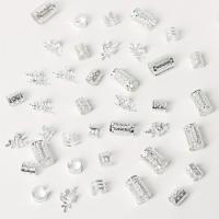Juego De 40 Piezas De Anillos Para El Cabello Elegantes Con Patrones Diferentes Para Mujeres Y Niñas Accesorios De Cabello DIY Para Traviesas Y Recogidos - details 4