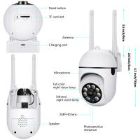 Cámara De Seguridad WiFi 5G YIIOT 1080P HD Con Visión Nocturna En Color Y Zoom Digital 4x IP Cámara Wireless Para Interior Y Exterior - details 12