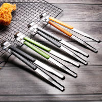 Pinzas De Barbacoa Profesionales En Acero Inoxidable 10 Pulgadas Accesorios Para Cocina Pinza De Alimentos Clip Abrazadera Para Grill - details 2