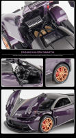 Modelo De Coche De Lujo Pagani Huayra Dinastía a Escala 1:22 Con Sonido Y Luz Juguete De Metal Para Niños Regalo De Navidad - details 7