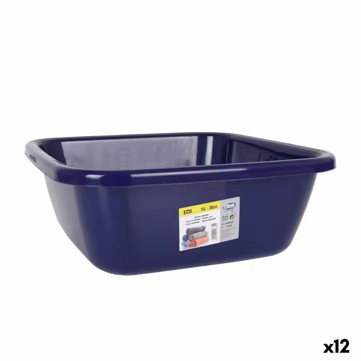 Barreño Dem Eco 38 x 38 x 15 cm Azul - 1