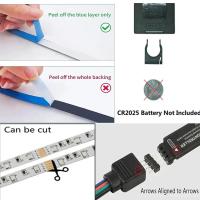 Tira De Luces LED Flexible USB 5V Con Control Remoto Bluetooth 24 Teclas RGB Para Decoración De Habitaciones Luz De Fondo Para TV - details 14