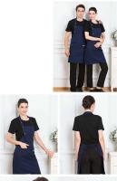 Nueva Moda Del Delantal De Cocina Para Mujer Y Hombre Chef Trabajo Delantal Para Barbacoa Restaurante Bar Tienda Salones De Belleza Estudios Uniforme - details 8