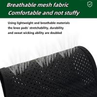 Rodillera ajustable para hombres y mujeres con estabilizador lateral para correr, hacer ejercicio y deportes. Rodillera de compresión rotuliana para dolor de artritis, desgarro de menisco y recuperación de lesiones por tendinitis (1 unidad). - details 6