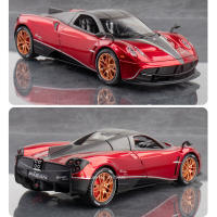 Modelo De Coche De Lujo Pagani Huayra Dinastía a Escala 1:22 Con Sonido Y Luz Juguete De Metal Para Niños Regalo De Navidad - details 10