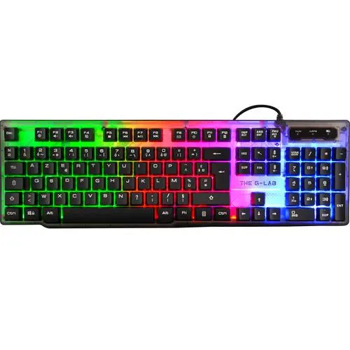 THE G-LAB Keyz Neon Interruptor de membrana Wired Negro KEYZ-NEON/SP - 1