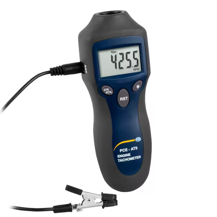 PCE Instruments Tacómetro para motores de 2 y 4 tiempos PCE-AT 5 - 1