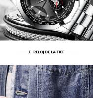 Reloj De Lujo Para Hombre 2024 Marca Top Fashion Casual Militar De Cuarzo Deportivo Resistantes Al Agua Y Al Choque Con Bandeja De Acero Inoxidable Relogio Masculino - details 2