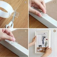 Cinta Adhesiva Nano Doble Cara Extra Fuerte Transparente Impermeable Para Decoración Y Uso Doméstico Cinta Fijadora Gruesa Útil - details 2