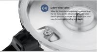 Cecodadi-Olla a presión de 5L | Ahorro Energético hasta 50%, cocción a presión, 2 programas, System seguridad 5 Puntos, Apto todas las Casas, Apto lavavajas - details 3