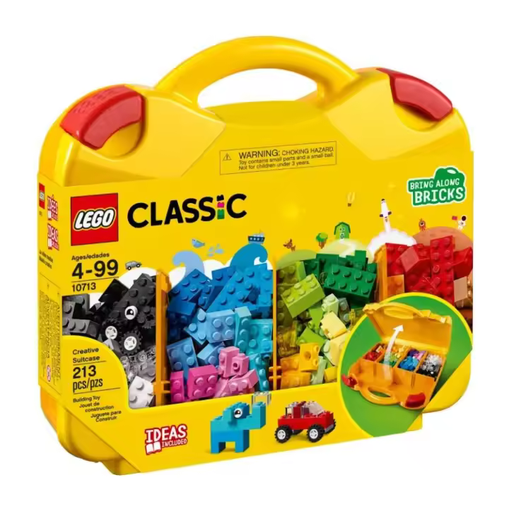LEGO CLASSIC MALETIN CREATIVO SET 10713 CREA, JUEGA Y GUARDA LOS BRICKS - 1