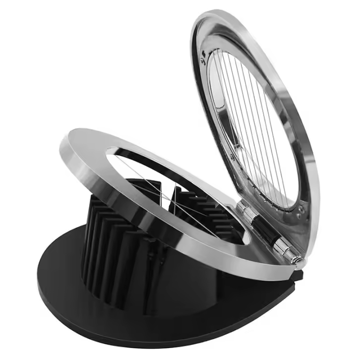 Rebanador de huevos duros, cortador de alta resistencia, herramientas de cocina, rebanador de guarnición, 3 estilos de rebanado - 1